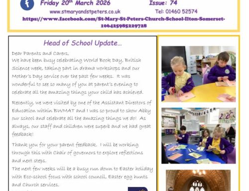 St Mary and St Peter’s Newsletter 20/03/26