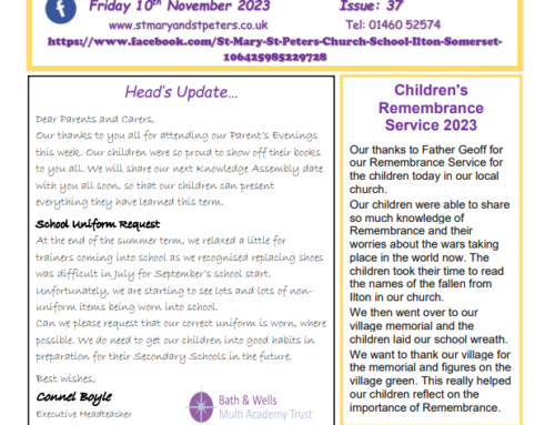 St Mary and St Peter’s Newsletter 10/11/23
