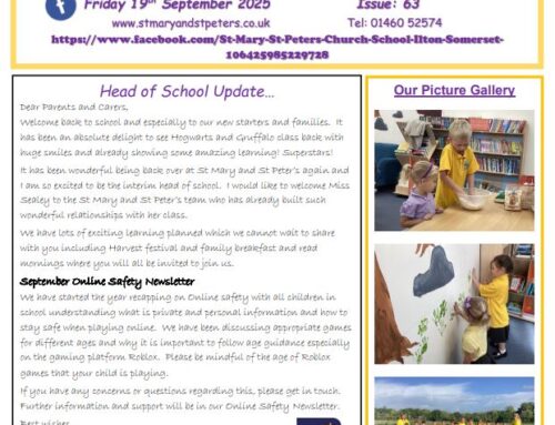 St Mary and St Peter’s Newsletter 19/09/25